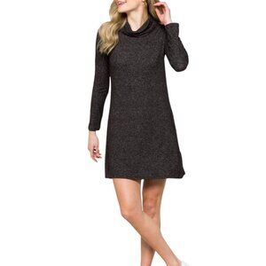Cowl Neck Cozy Knit Dress | Market & Spruce Stitch Fix | Dark Gray | Medium